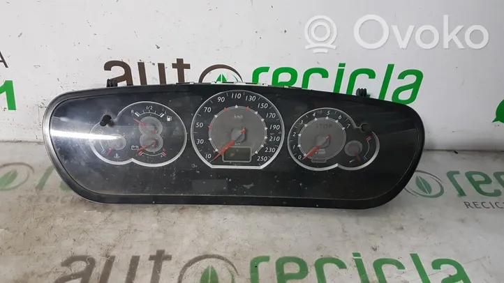 Citroen Berlingo Compteur de vitesse tableau de bord 9655608780