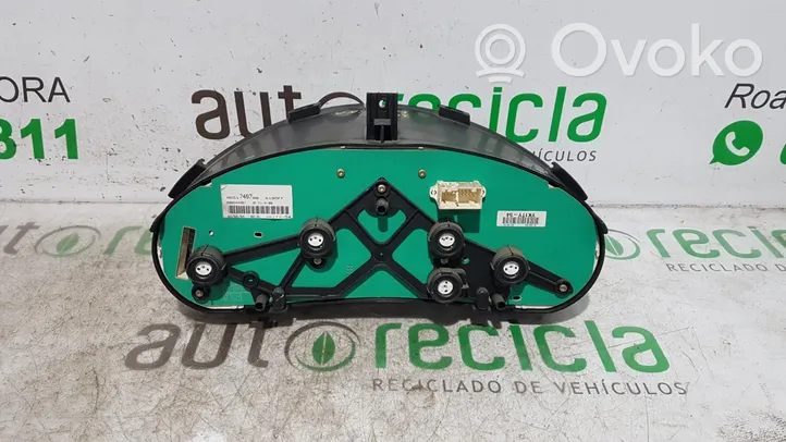 Peugeot 206+ Nopeusmittari (mittaristo) 000644407