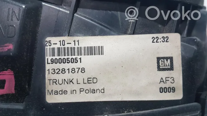 Opel Astra J Luci posteriori 13281878