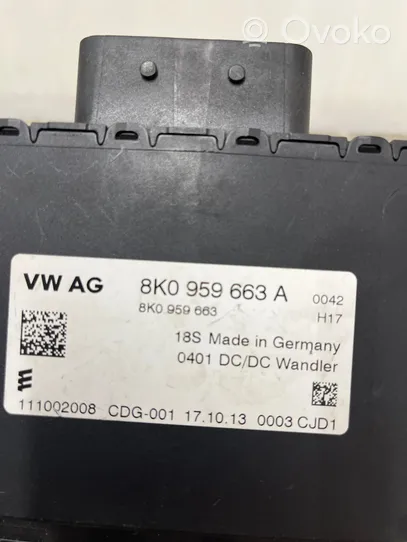 Audi A8 S8 D4 4H Power management control unit 8K0959663A