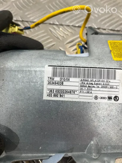 Audi A8 S8 D3 4E Airbag genoux 4E0880841