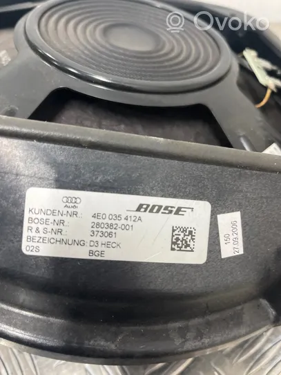 Audi A8 S8 D3 4E Subwoofer speaker 4E0035412A