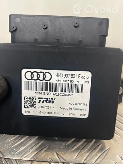 Audi A6 C7 Módulo de control del freno de mano 4H0907801E