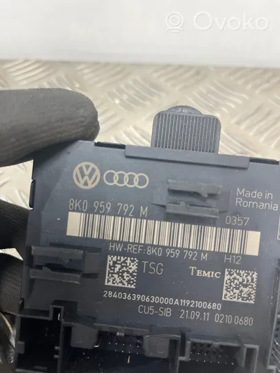 Audi Q5 SQ5 Unité de commande module de porte 8K0959792M