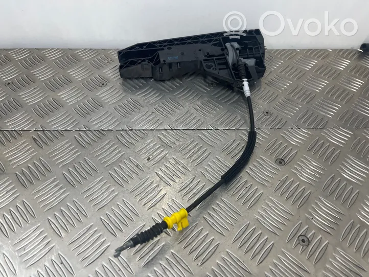 Audi Q5 SQ5 Support extérieur, poignée de porte arrière 8T0837886B