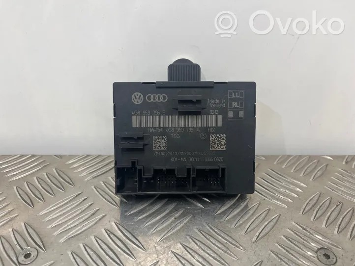 Audi A6 S6 C7 4G Oven ohjainlaite/moduuli 4G8959795E