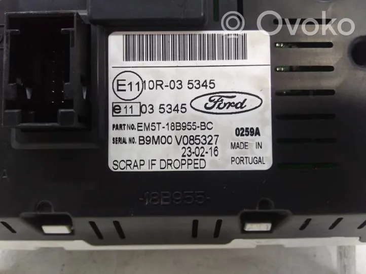 Ford Transit -  Tourneo Connect Écran / affichage / petit écran EM5T18B955BC
