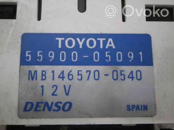 Toyota Avensis T220 Centralina del climatizzatore 559005091