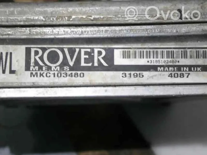 Rover Rover Calculateur moteur ECU MKC103480