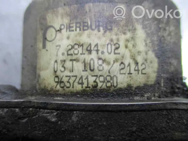 Citroen C3 Zawór podciśnieniowy 9637413980