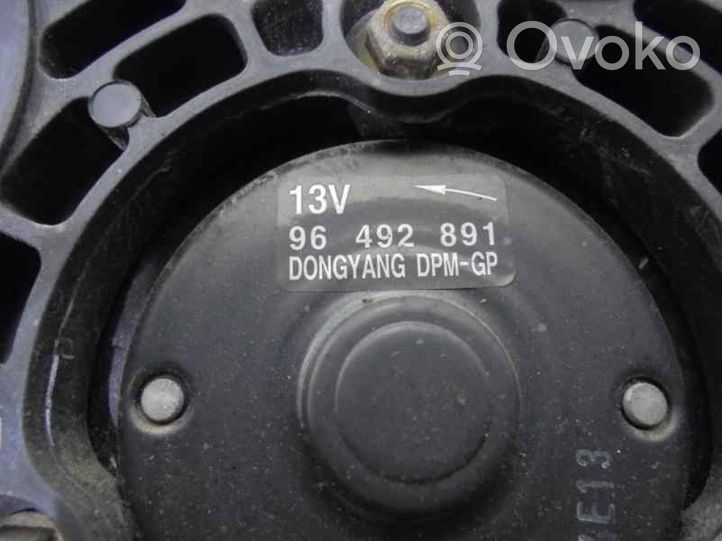 Chevrolet Evanda Ventilateur de refroidissement de radiateur électrique 96492891