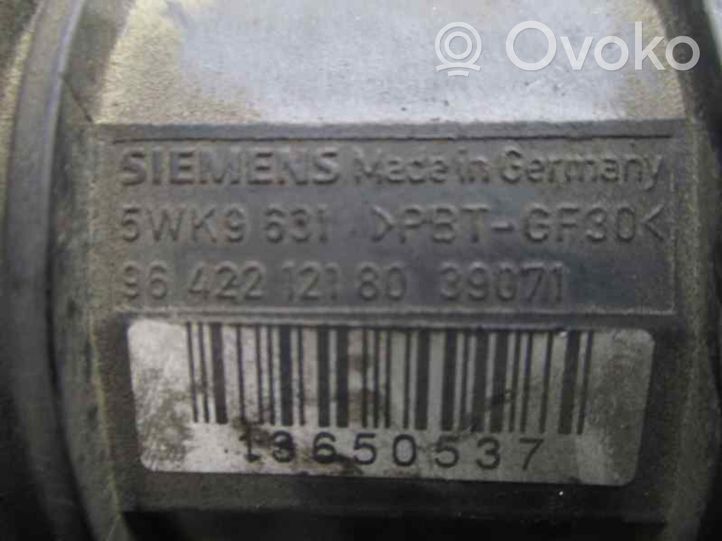 Citroen C3 Przepływomierz masowy powietrza MAF 9642212180