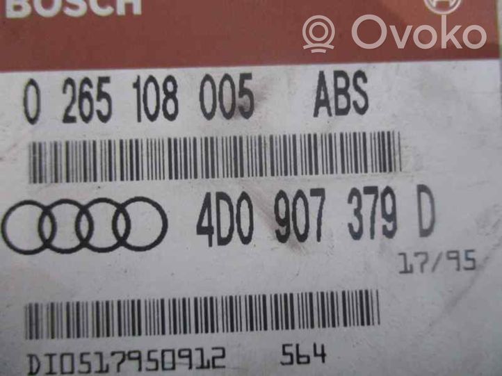 Audi A4 S4 B5 8D Sterownik / moduł ABS 4D0907379D