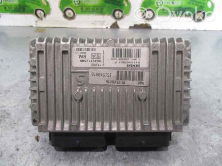 Citroen C5 Module de contrôle de boîte de vitesses ECU 9649117580