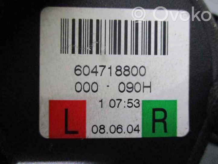 Audi A4 S4 B6 8E 8H Ceinture de sécurité arrière centrale (siège) 604718800