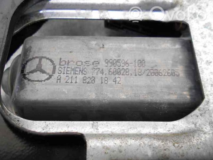 Mercedes-Benz C W203 Mécanisme de lève-vitre avec moteur 990596100