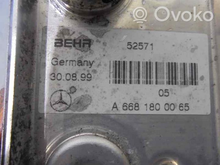 Mercedes-Benz A W168 Radiateur d'huile moteur A6681800065