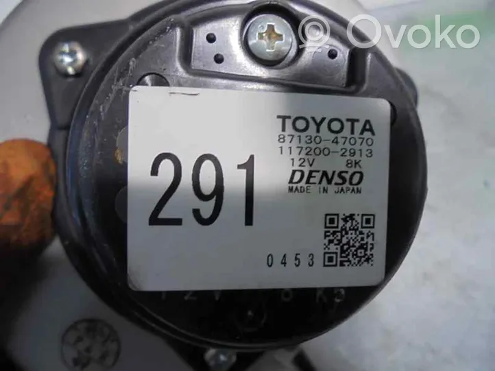 Toyota Prius (XW20) Scatola alloggiamento climatizzatore riscaldamento abitacolo assemblata 8713047070