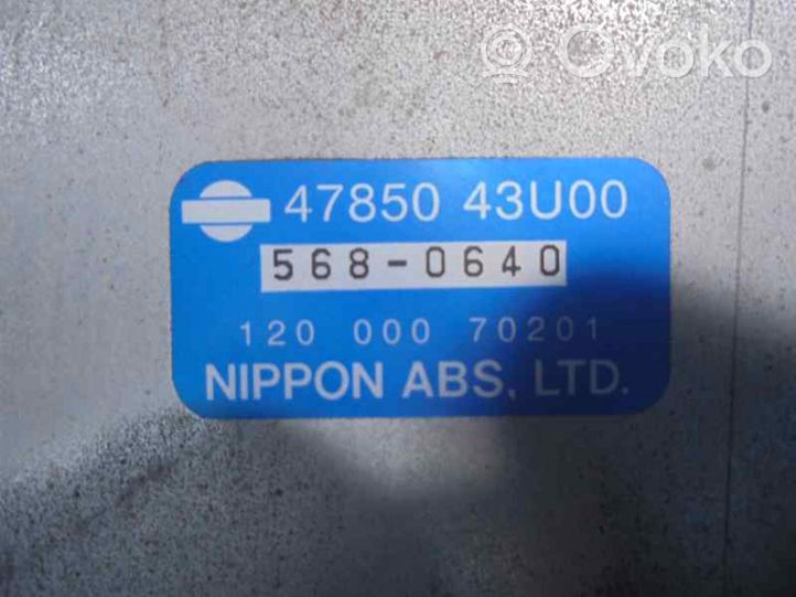 Nissan Maxima ABS-ohjainlaite/moduuli 4785043U00