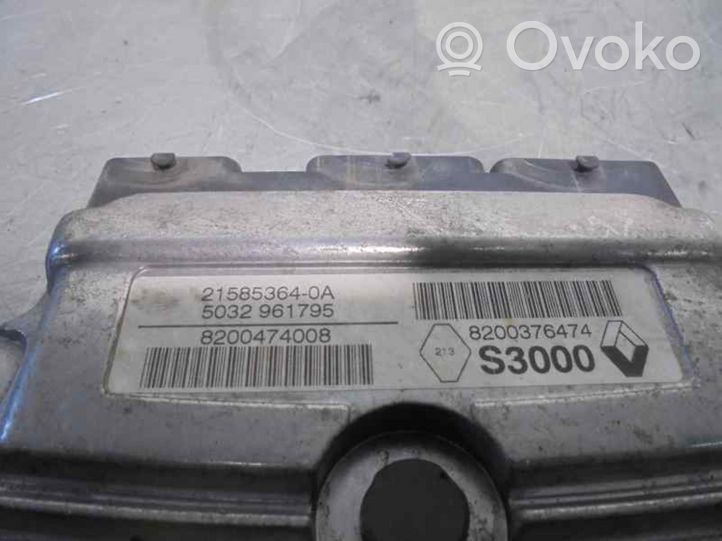 Renault Modus Engine control unit/module 8200474008