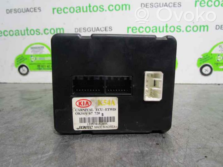 KIA Carnival Sonstige Steuergeräte / Module OK54A67720