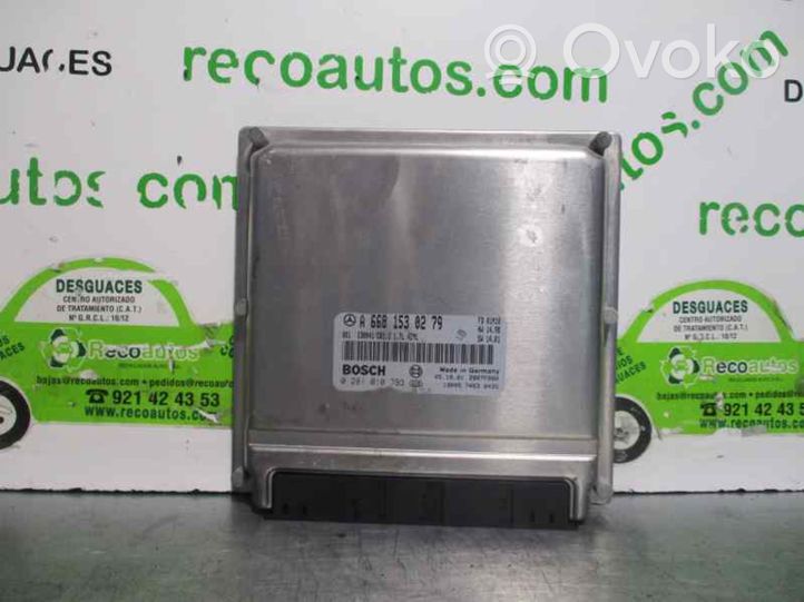 Mercedes-Benz A W168 Calculateur moteur ECU A6681530279