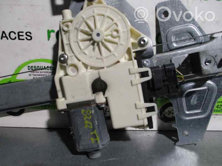 Citroen C4 I Rear door window regulator with motor 0130822228