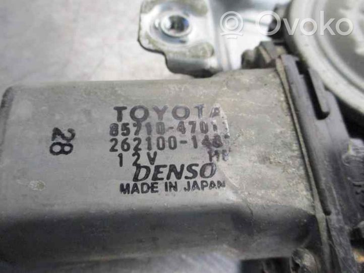 Toyota Prius (XW10) Mécanisme lève-vitre de porte arrière avec moteur 6980447010