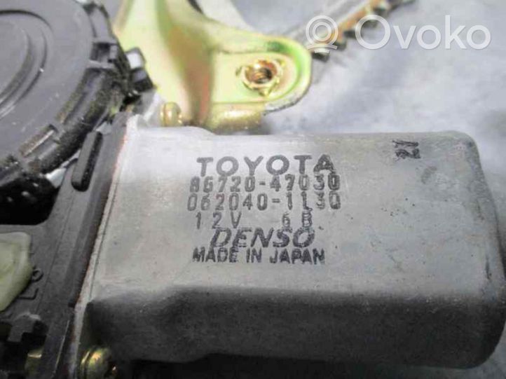 Toyota Prius (XW10) Priekšpusē elektriskā loga pacelšanas mehānisma komplekts 6980247010