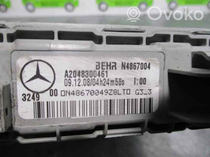 Mercedes-Benz GLK (X204) Rezystor / Opornik dmuchawy nawiewu 2048707710