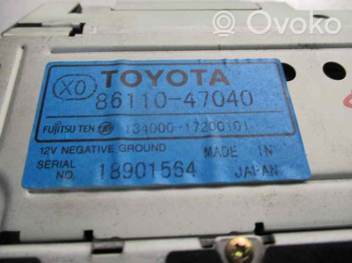 Toyota Prius (XW10) Monitori/näyttö/pieni näyttö 8611047040