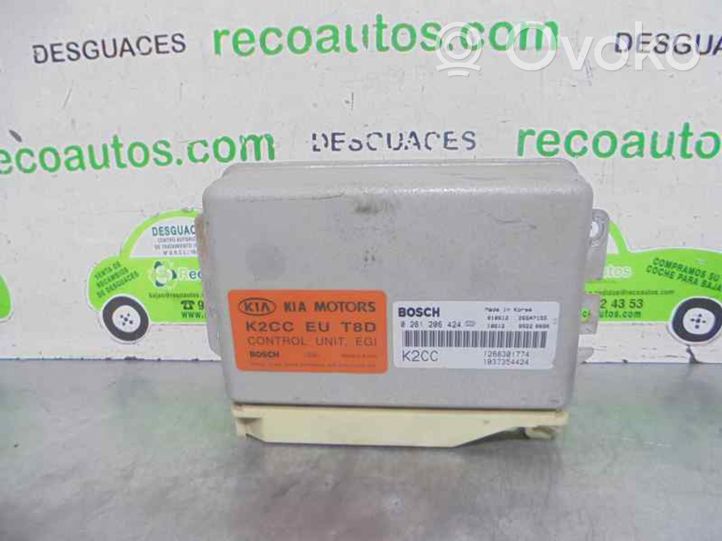 KIA Carens I Calculateur moteur ECU 1268301774