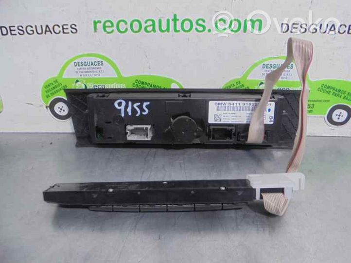 BMW 3 E92 E93 Centralina del climatizzatore 64119182288