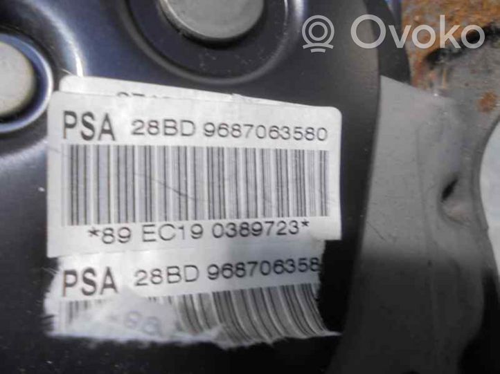 Citroen C3 Picasso Leva di rilascio del freno a mano 9687063580