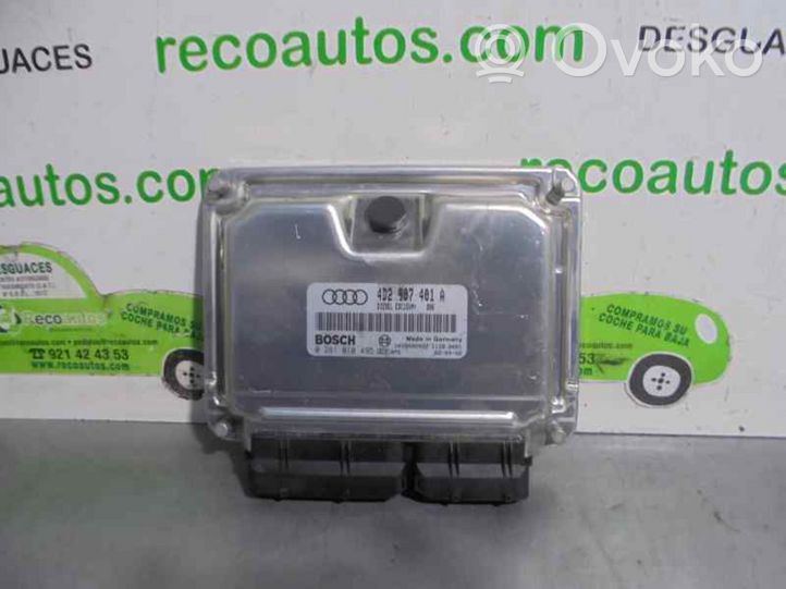 Audi A8 S8 D3 4E Centralina/modulo del motore 4B2907401A