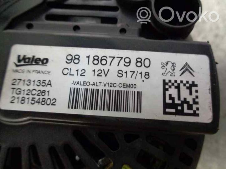 Citroen C3 Generaattori/laturi 9818677980