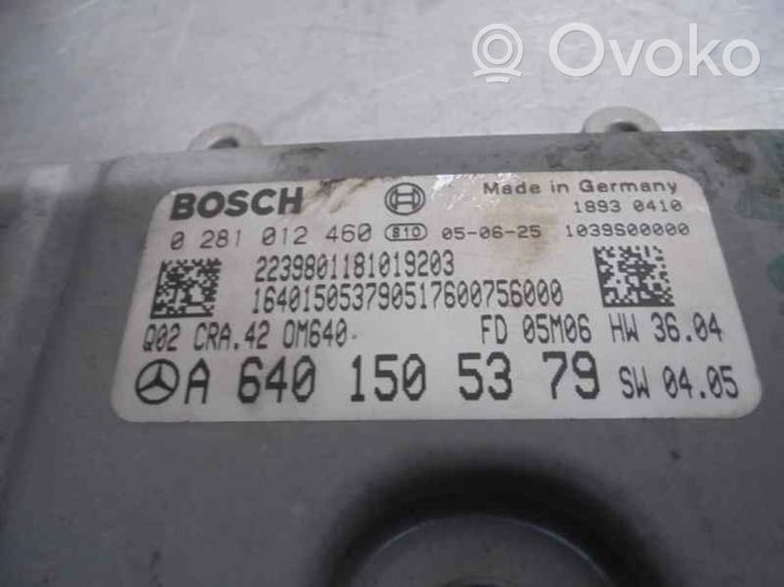 Mercedes-Benz B W245 Variklio valdymo blokas 6401505379