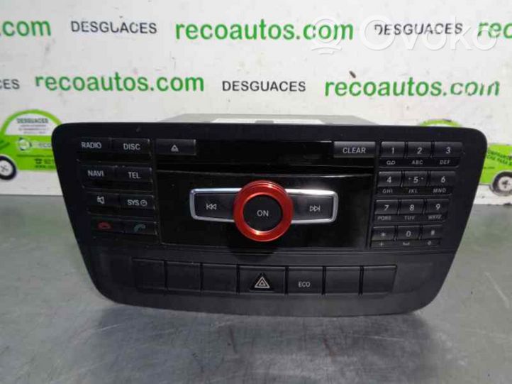 Mercedes-Benz CLA C117 X117 W117 Radio/CD/DVD/GPS-pääyksikkö A2469000012