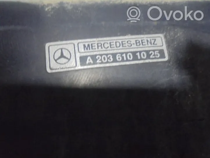 Mercedes-Benz C W203 Renfort de pare-chocs arrière A206101025