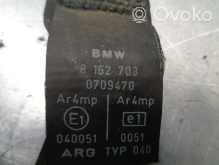 BMW 7 E65 E66 Cintura di sicurezza anteriore 8162703