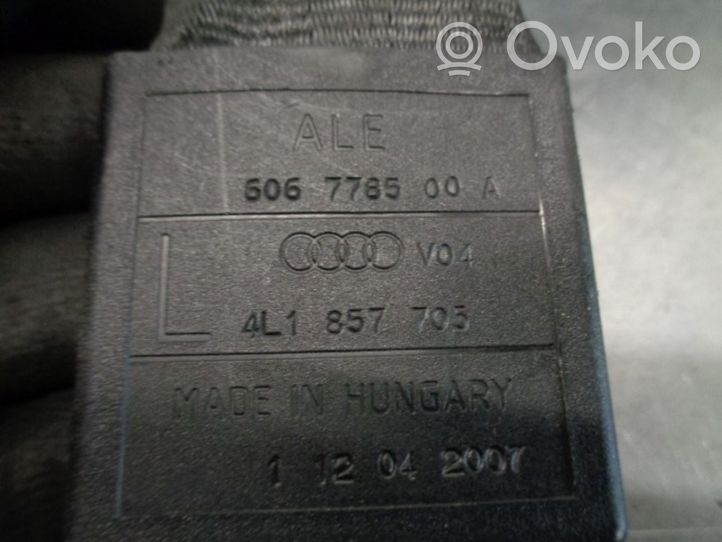 Audi Q7 4M Cintura di sicurezza anteriore 4L1857705