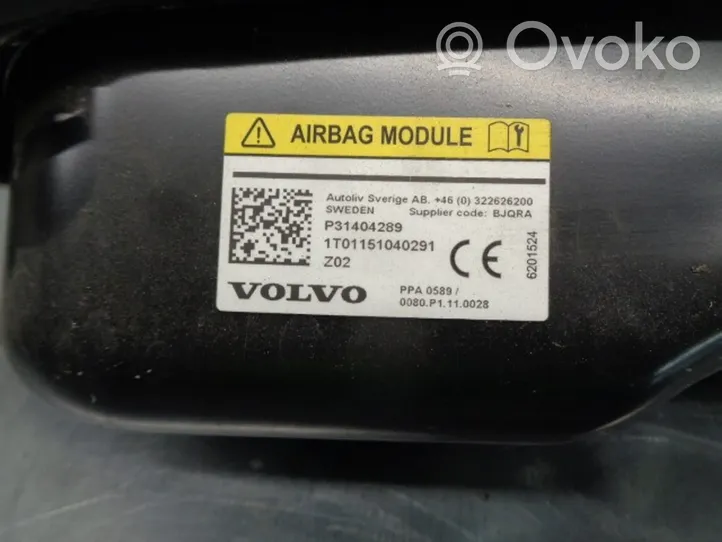 Volvo V40 Poduszka powietrzna Airbag pasażera P31404289