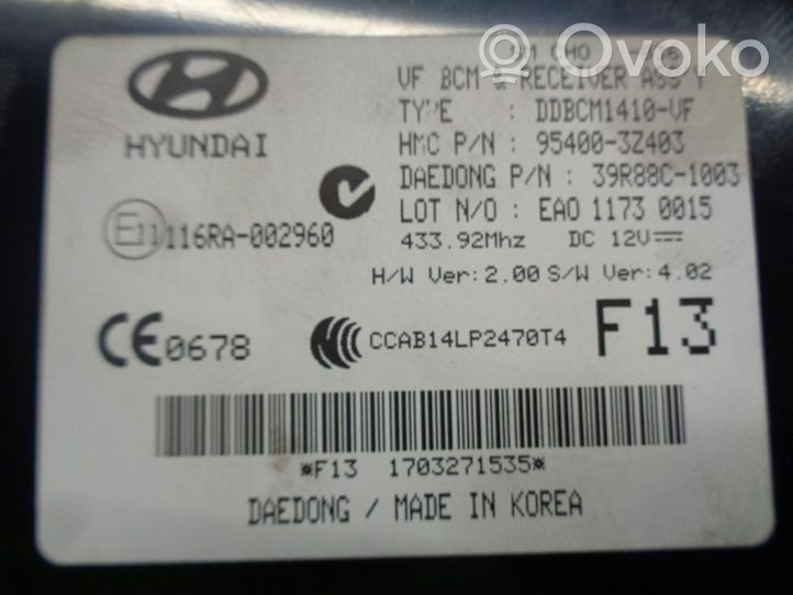 Hyundai i40 Muut ohjainlaitteet/moduulit 954003Z403
