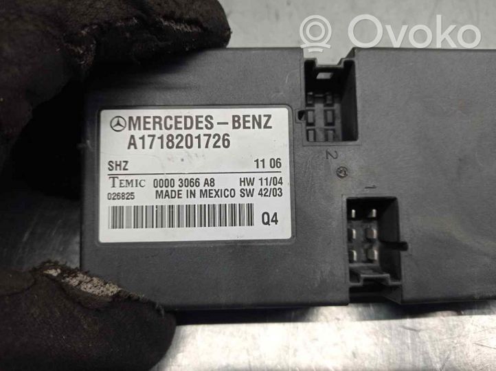 Mercedes-Benz SLK R171 Muut ohjainlaitteet/moduulit A1718201726