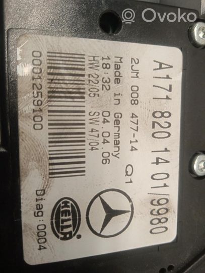 Mercedes-Benz SLK R171 Apšvietimo konsolės apdaila A1718201401