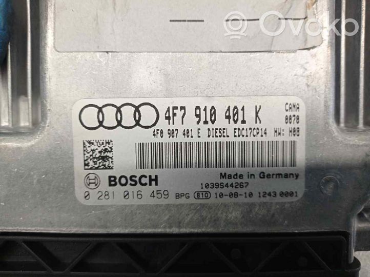 Audi A6 S6 C6 4F Блок управления двигателя 4F7910401K