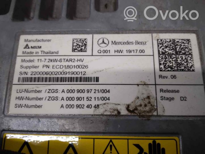 Mercedes-Benz V Class W447 Muut ohjainlaitteet/moduulit A0009009721