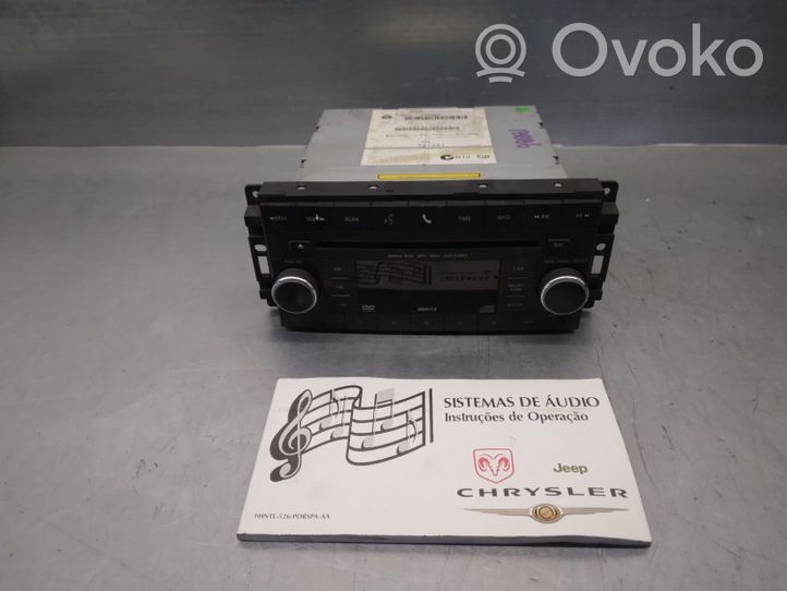 Lancia Voyager Unité principale radio / CD / DVD / GPS 05064954AC