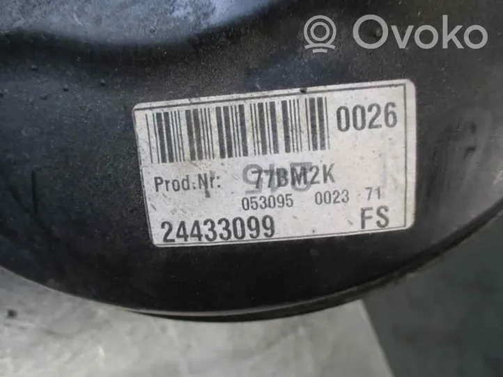 Opel Vectra C Bremžu vakuuma pastiprinātājs 24433099
