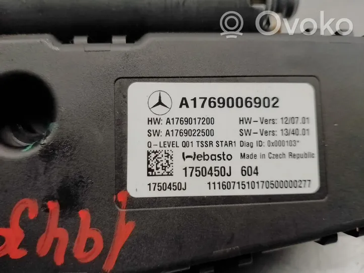 Mercedes-Benz A W176 Instalacja szyberdachu elektrycznego A1769006902